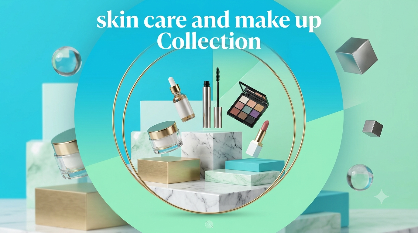 skin care and make up