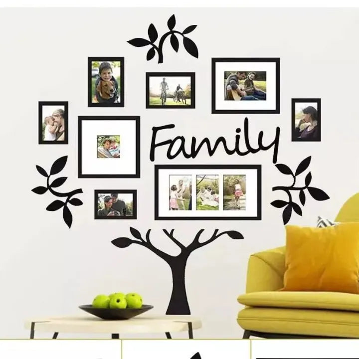 wall frames,family frames tree 3D wooden wall